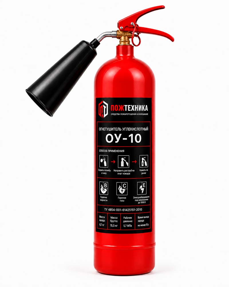 ОГНЕТУШИТЕЛЬ ОУ-10